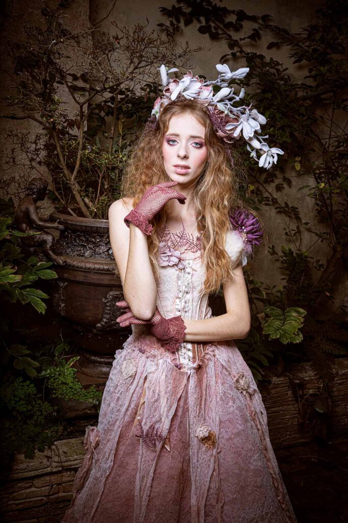 Photographie en portrait artistique sur Angers