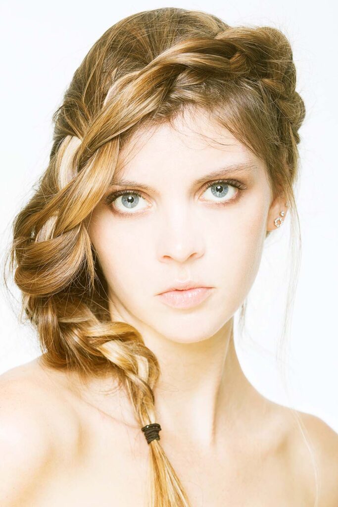 portrait en couleur book mannequin angers